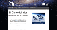 Desktop Screenshot of cielodecomellas.org